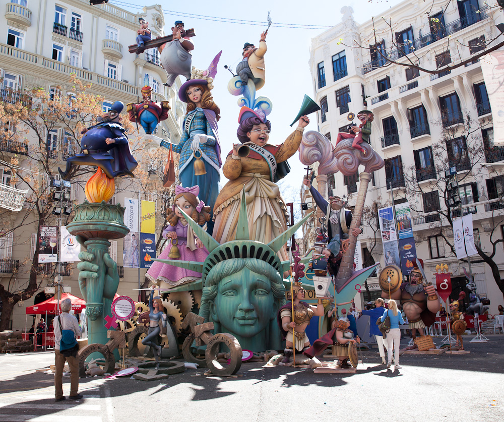 Monuments of Fallas